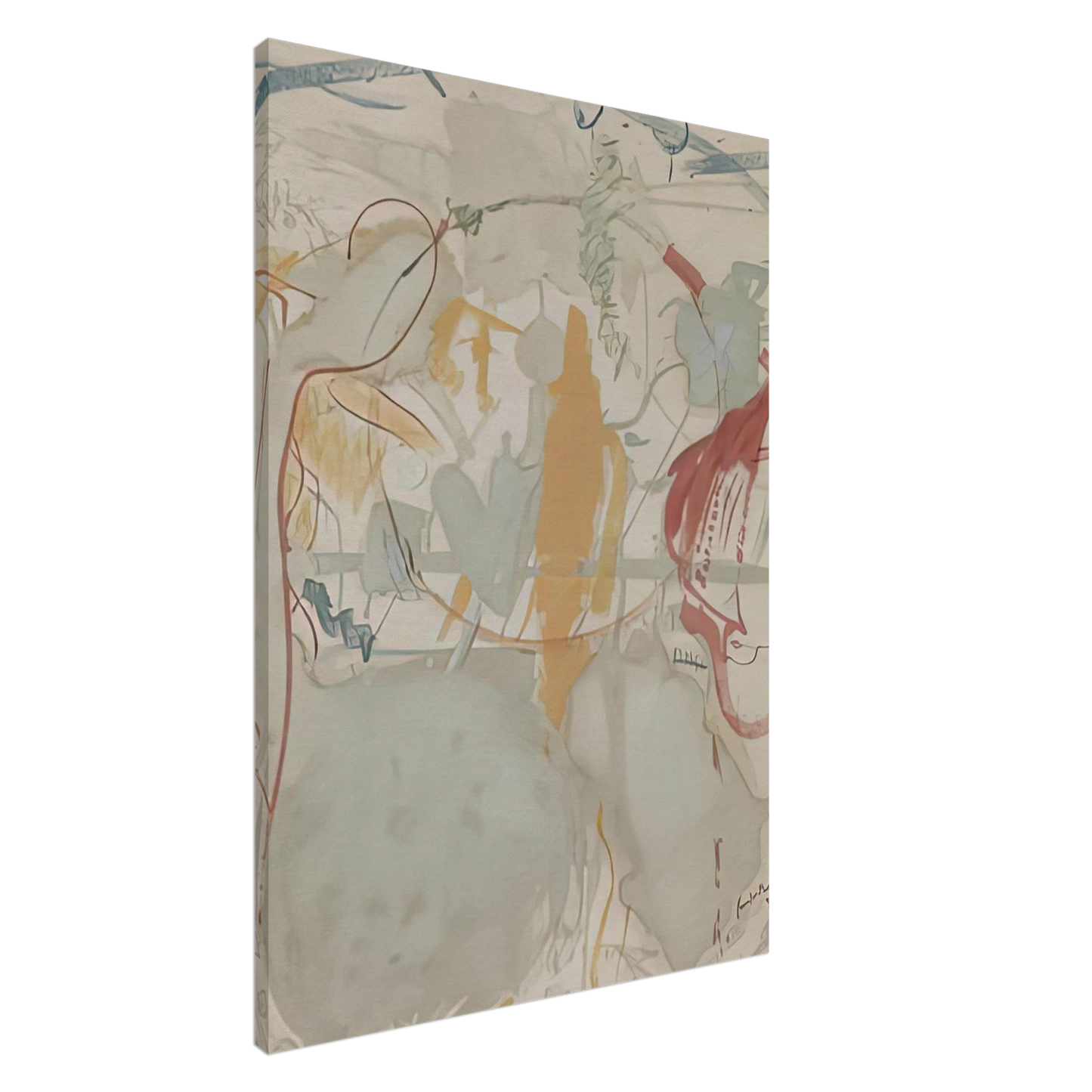 Helen Frankenthaler - Seven Types of Ambiguity, 1957- Wall Art - 60x80 cm / 24x32 inches - Fine Art Poster - -