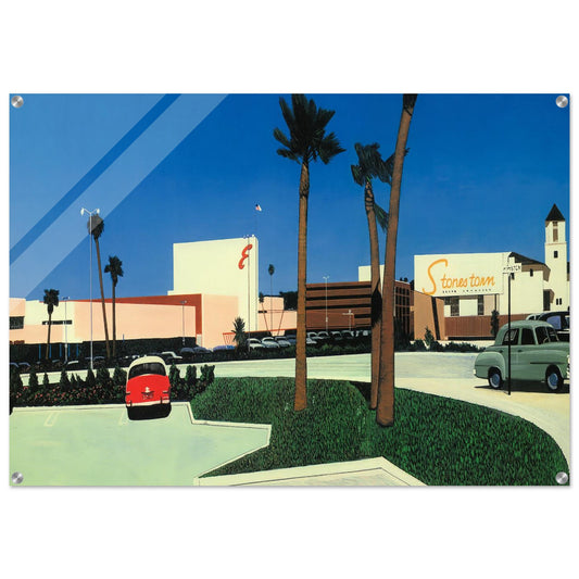 In the beginning Stonestown - Hiroshi Nagai Acrylic Print - 70x100 cm / 28x40″ inches | Hiroshi Nagai Wall Art | Hiroshi Nagai Prints