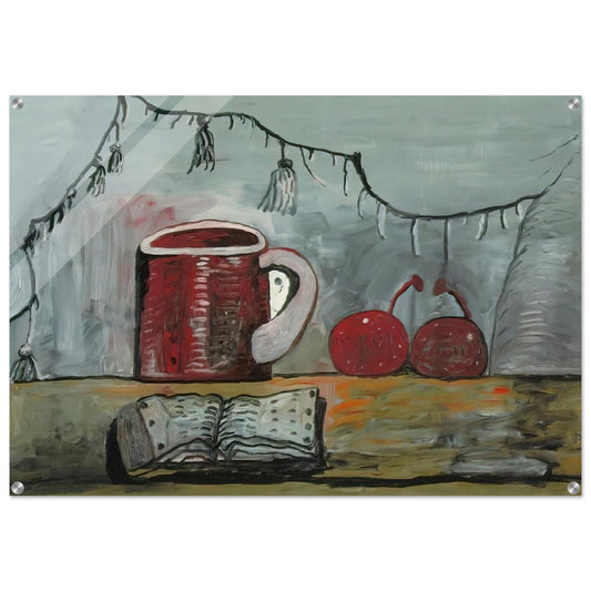 CURTAIN - Philip Guston Acrylic Print - 70x100 cm / 28x40″ inches