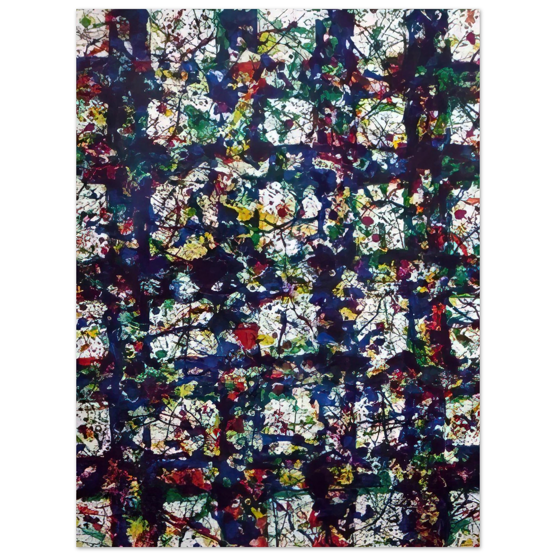Sam Francis - Untitled  SF 236  Fine Art Poster - Default Title