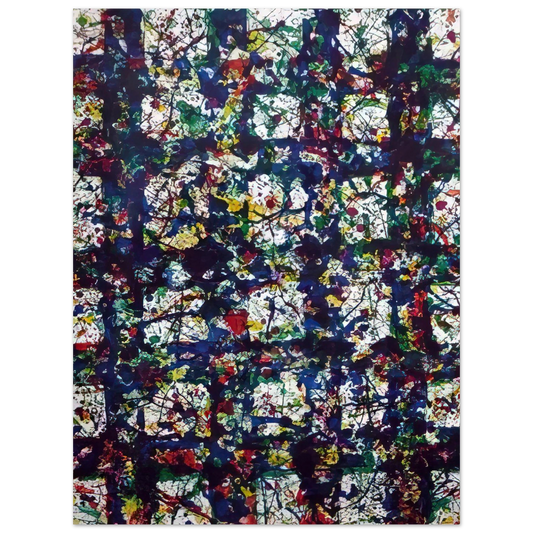 Sam Francis - Untitled  SF 236  Fine Art Poster - Default Title
