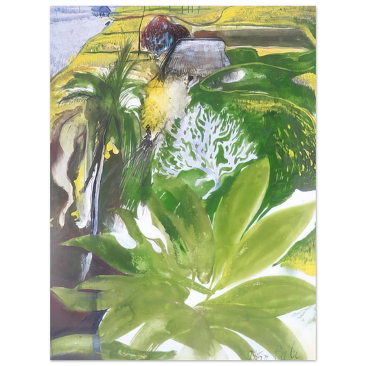 Brett Whiteley - Bali - figurative Fine Art Poster - Default Title