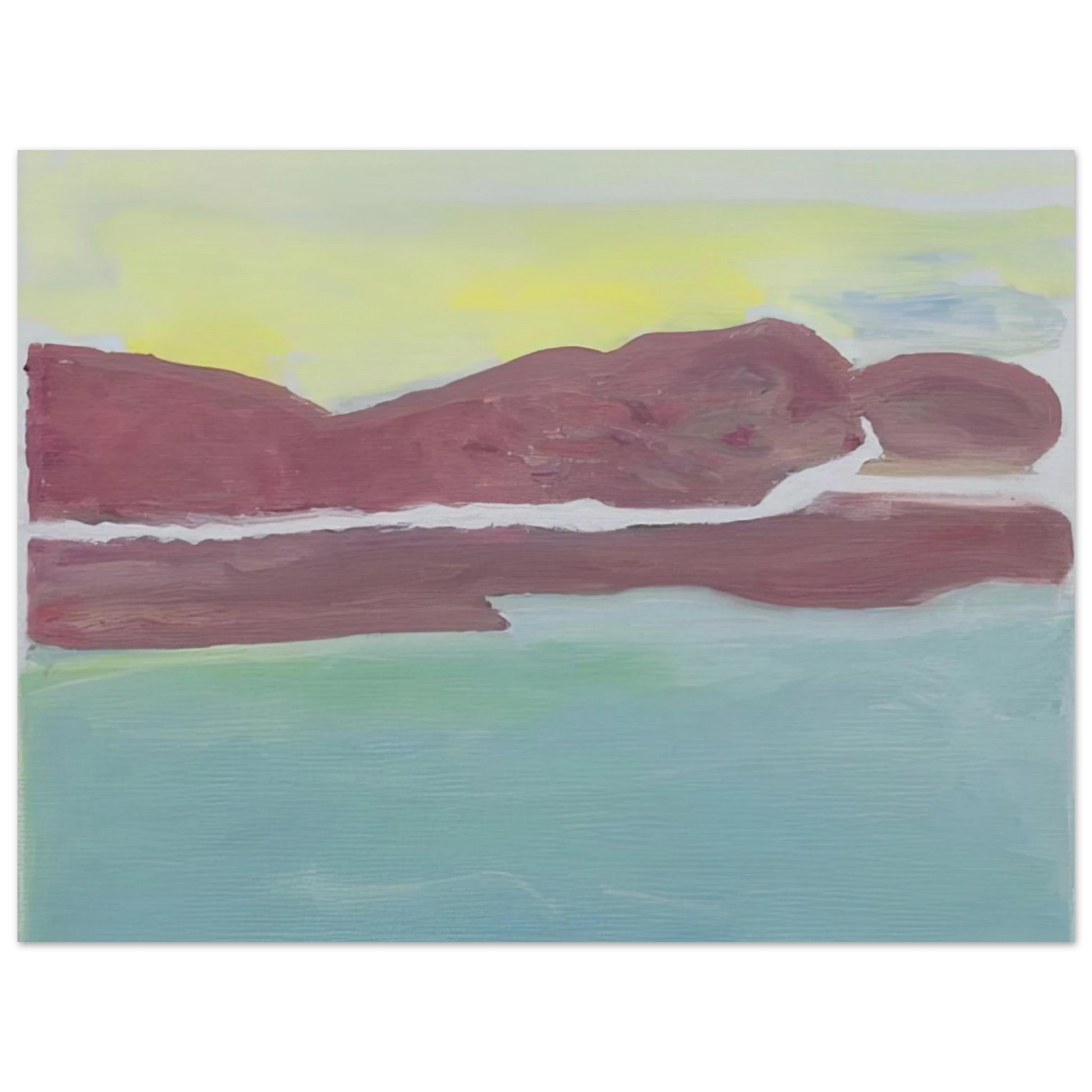 Raoul De Keyser - Untitled - 2005 Fine Art Poster - Default Title