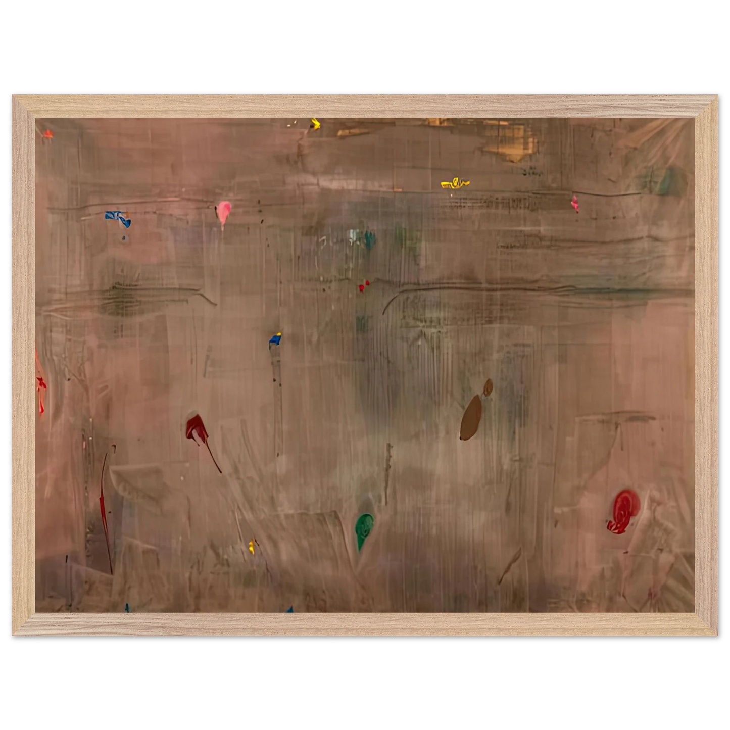 Helen Frankenthaler - Cathedral, 1982- Wall Art - 30x40 cm / 12x16 inches - Premium Wooden Framed Poster With Fine Art Paper - Wood frame