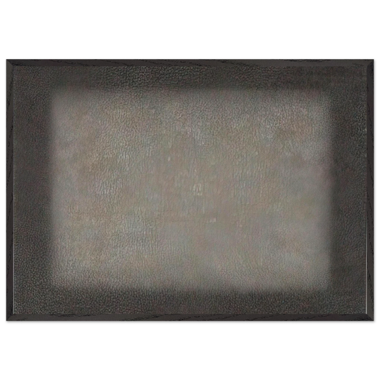 Window of Unknowing - 1976 - Richard Pousette-Dart Framed Art Print – Black Wooden Frame - Default Title - -Framed Art Print