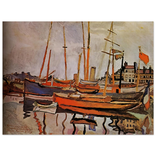 Raoul Dufy - THE PORT OF LE HAVRE 1906 Fine Art Poster - Default Title