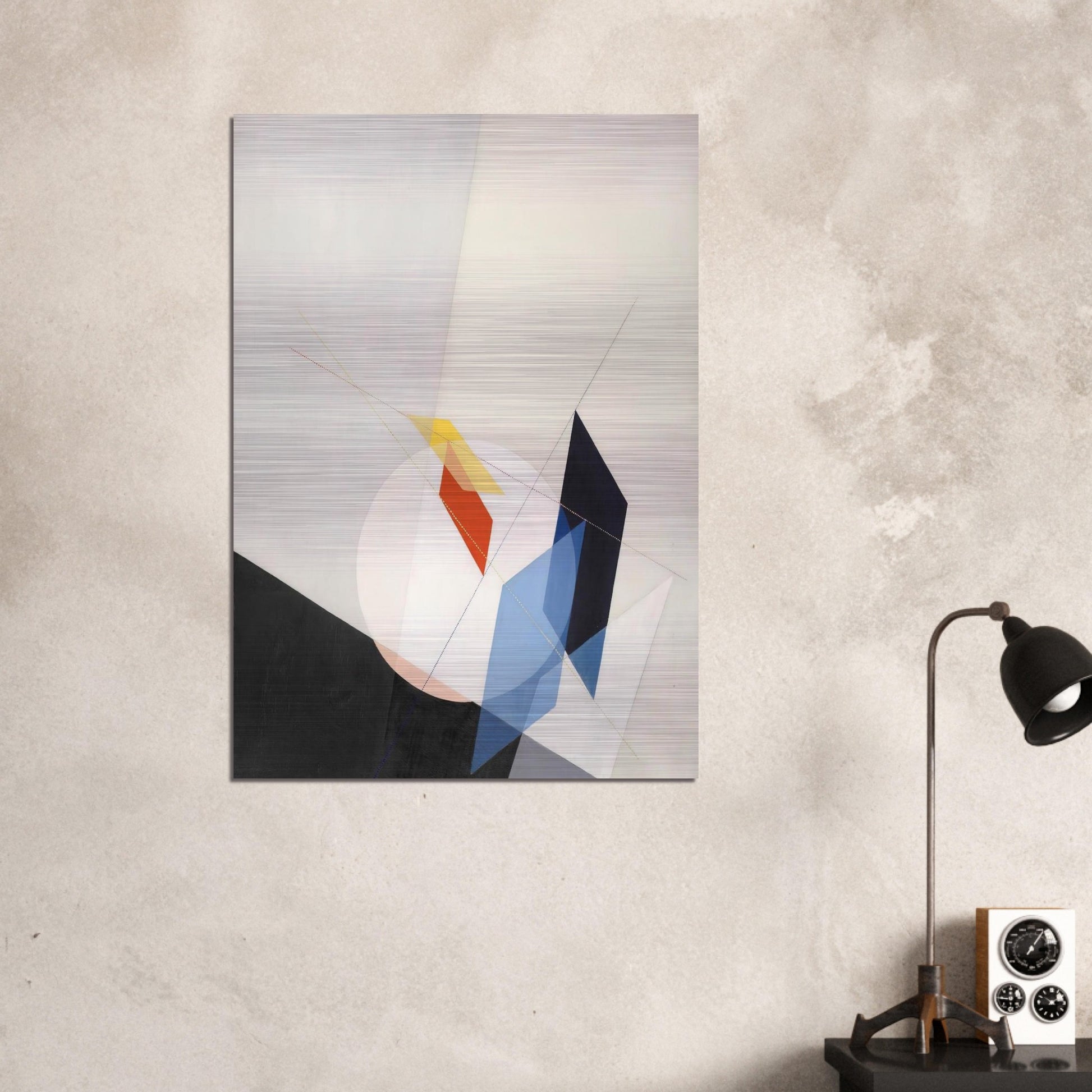 A 18 - Laszlo Moholy-Nagy Brushed Aluminum Print - 70x100 cm / 28x40 inches | Laszlo Moholy-Nagy Aluminum Print | Laszlo Moholy-Nagy Prints