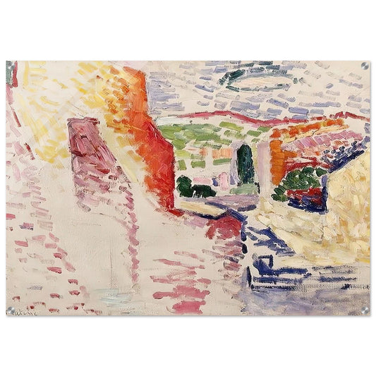 SUN STREET 1905 - Henri Matisse Acrylic Print - 70x100 cm / 28x40″ inches | Henri Matisse Wall Art | Henri Matisse Prints