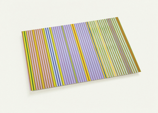 Ianthe - 1969 By Gene Davis Pack of 10 Post Cards | Gene Davis Post Cards | A6 (10.5 x 14.8 cm) - 4.1 x 5.8 inches