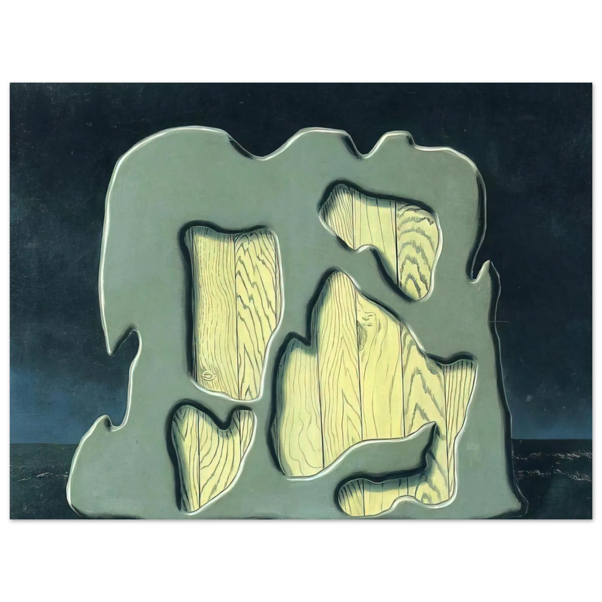 Rene Magritte - IMP OF THE PERVERSE 1927 Fine Art Poster - Default Title