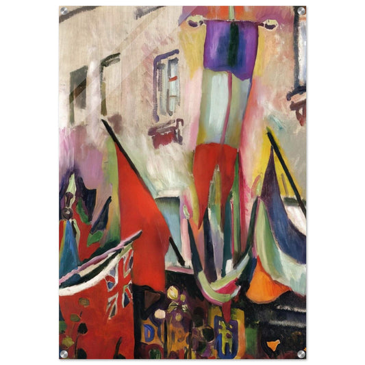 FLAGS 1906 - Raoul Dufy Acrylic Print - 70x100 cm / 28x40″ inches