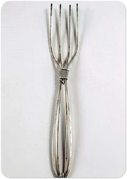 FORK 1940 By Alexander Calder Pack of 10 Post Cards | Alexander Calder Post Cards | A6 (10.5 x 14.8 cm) - 4.1 x 5.8 inches