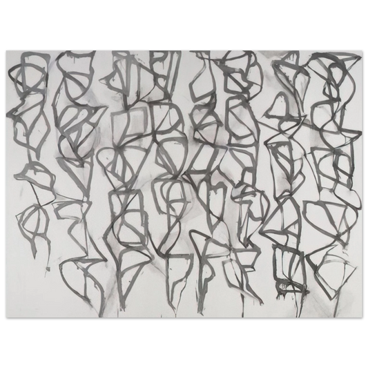 Brice Marden - Cold Mountain I Path - 1989 Fine Art Poster - Default Title