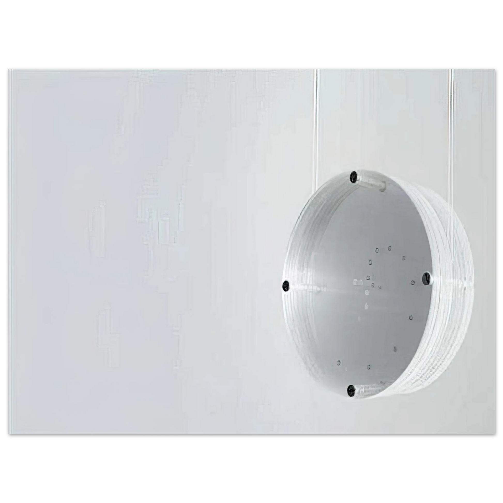 Mira Schendel - Disco Zero - 1971 Fine Art Poster - Default Title