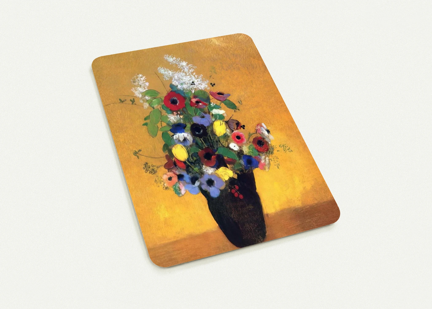 FLOWERS 2 By Odilon Redon Pack of 10 Post Cards | Odilon Redon Post Cards | A6 (10.5 x 14.8 cm) - 4.1 x 5.8 inches