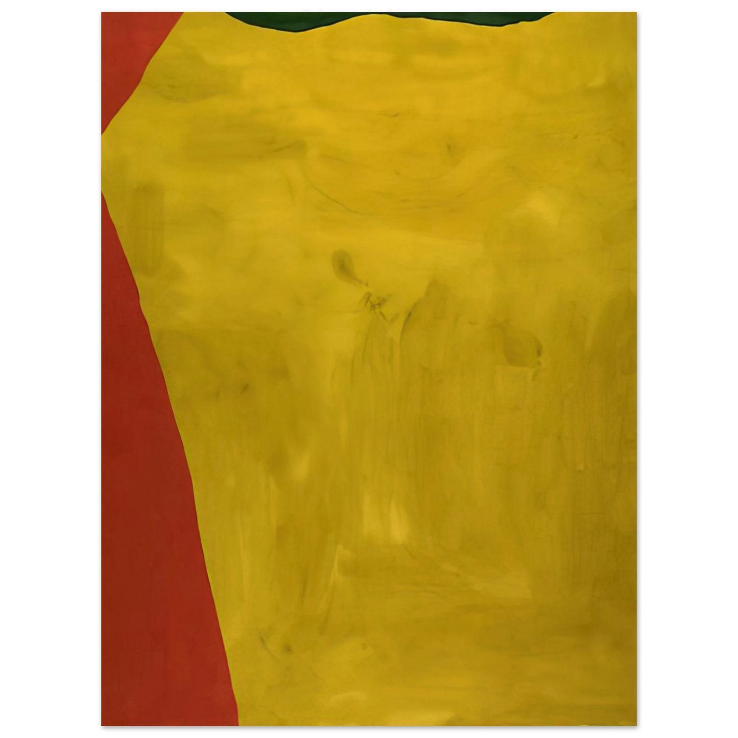 Helen Frankenthaler - Blessing of the Fleet - 1969 Wall art - 30x45 cm / 12x18 inches - Premium Wooden Framed Poster With Fine Art Paper - Wood frame