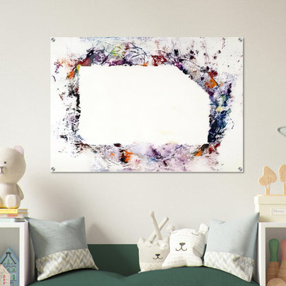 Untitled  SF218S  - Sam Francis Acrylic Print - 70x100 cm / 28x40″ inches | Sam Francis Wall Art | Sam Francis Prints