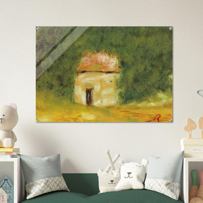 The Little House - Pierre-Auguste Renoir Acrylic Print - 70x100 cm / 28x40″ inches