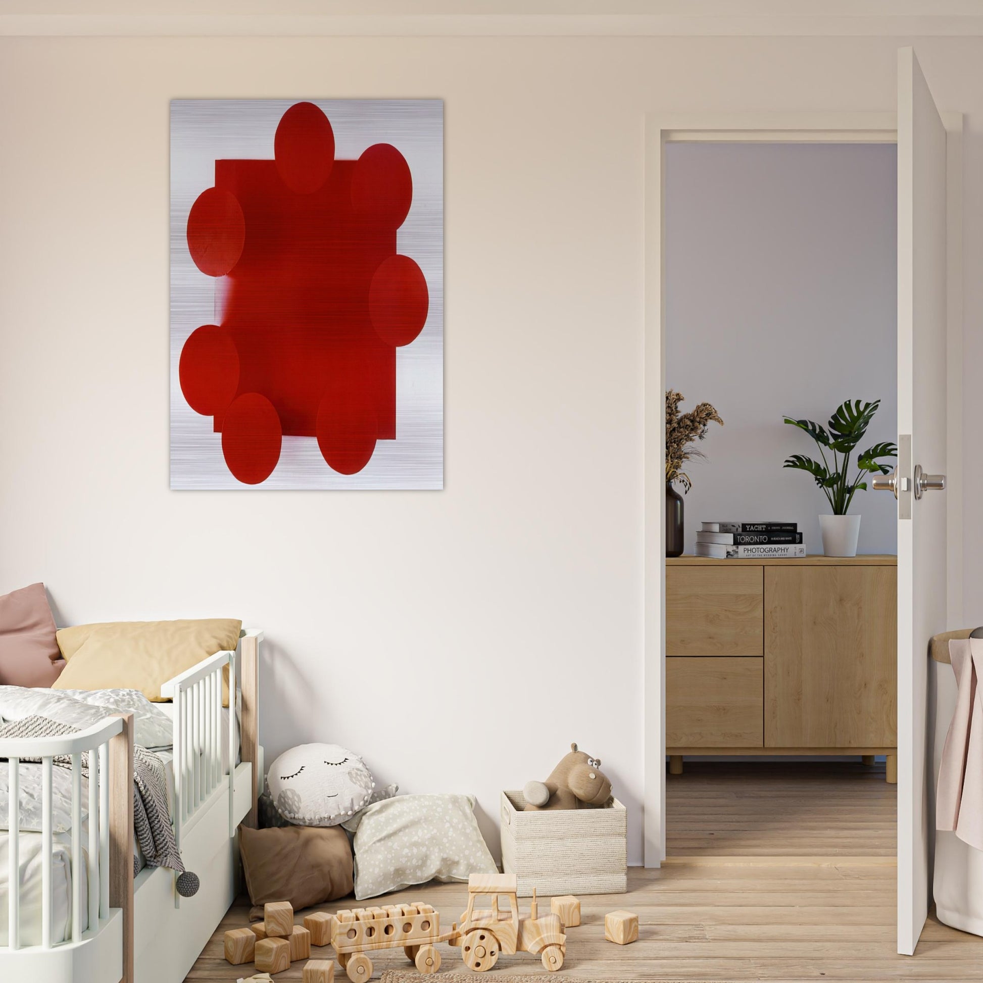 Amazonino #1 - 1989 - Lygia Pape Brushed Aluminum Print - 70x100 cm / 28x40 inches | Lygia Pape Aluminum Print | Lygia Pape Prints