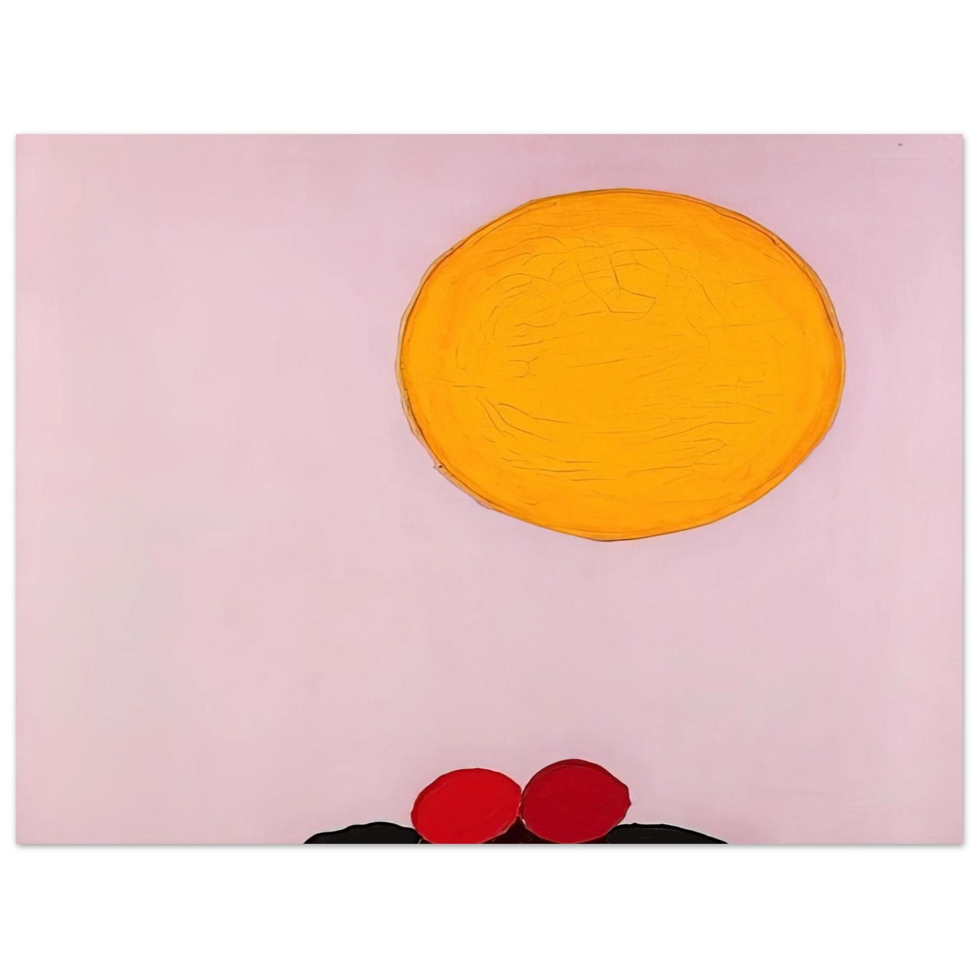 Luis Feito - PAINTING 918 1972 Fine Art Poster - Default Title