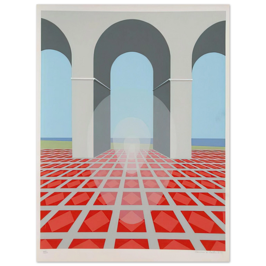 Clarence Holbrook Carter - Arches - 1979 Fine Art Poster - Default Title