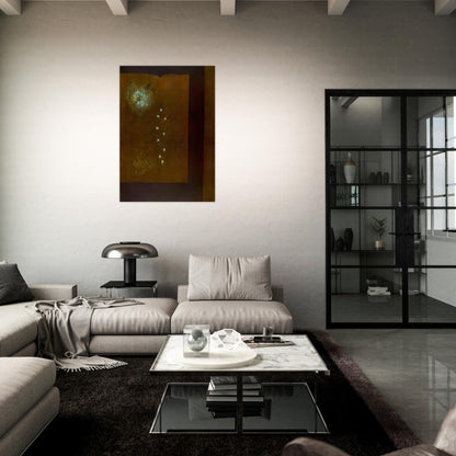 Brown Wall - 1971 - Hiroyuki Tajima Brushed Aluminum Print - 70x100 cm / 28x40 inches | Hiroyuki Tajima Aluminum Print | Hiroyuki Tajima Prints