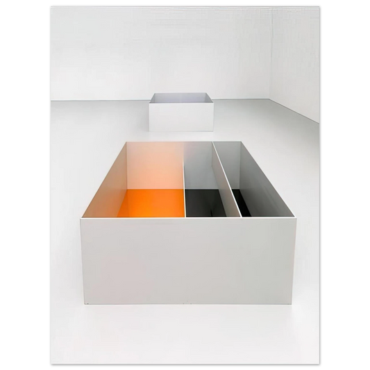 Donald Judd - Untitled 89-3 Menziken - 1989 Fine Art Poster - Default Title