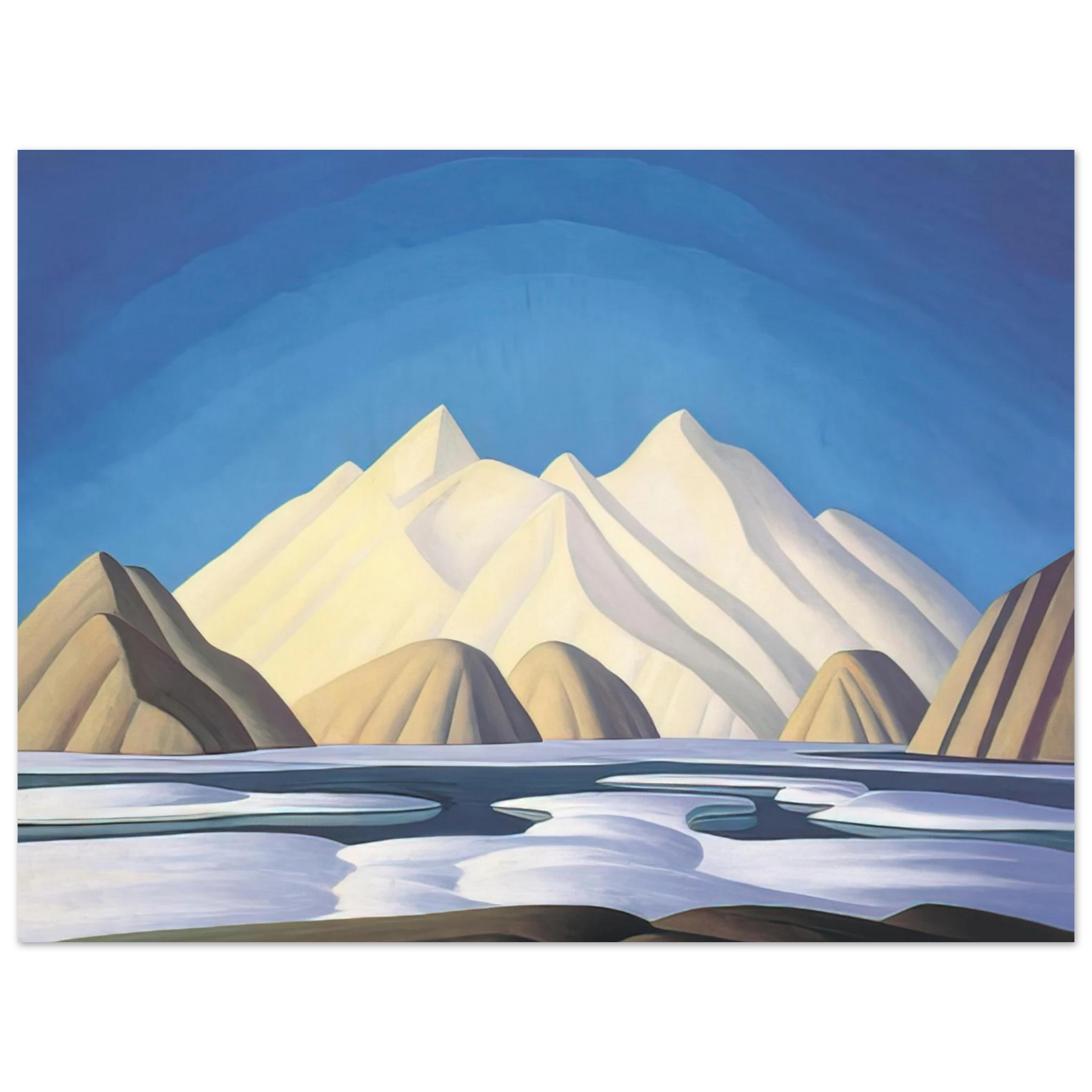 Lawren Harris - Baffin Island - 1931 Fine Art Poster - Default Title