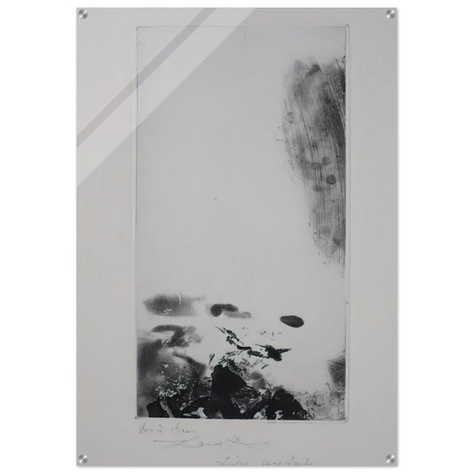 WAITING FOR A HOLIDAY 1974 - Zao Wou-Ki Acrylic Print - 70x100 cm / 28x40″ inches | Zao Wou-Ki Wall Art | Zao Wou-Ki Prints