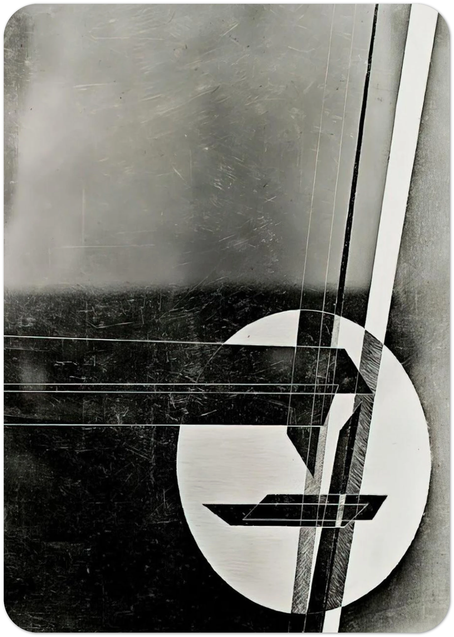 Composition By Laszlo Moholy-Nagy Pack of 10 Post Cards | Laszlo Moholy-Nagy Post Cards | A6 (10.5 x 14.8 cm) - 4.1 x 5.8 inches