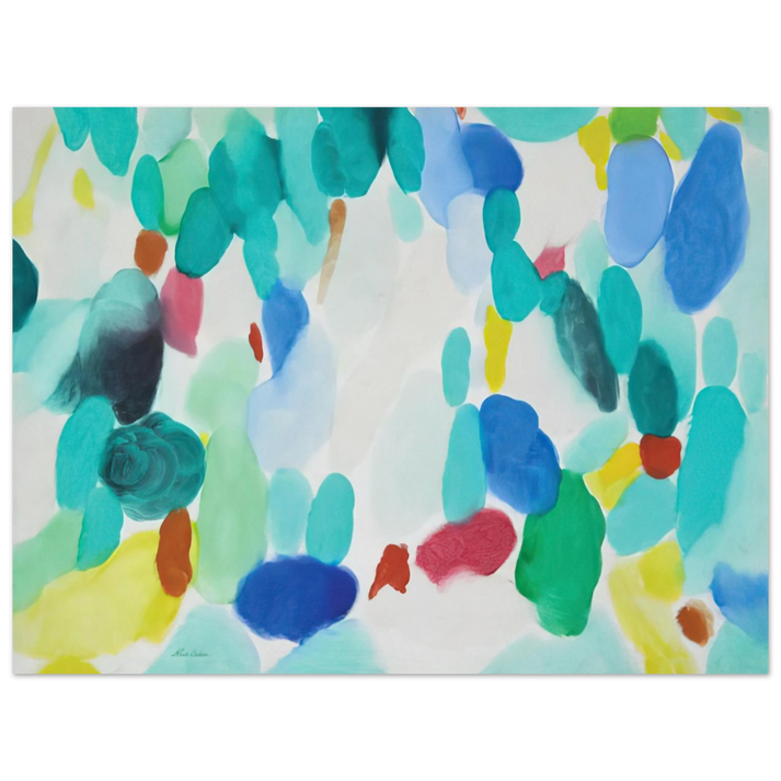 Alice Baber - Piper's Near  75x100 cm / 30x40inches Fine Art Poster