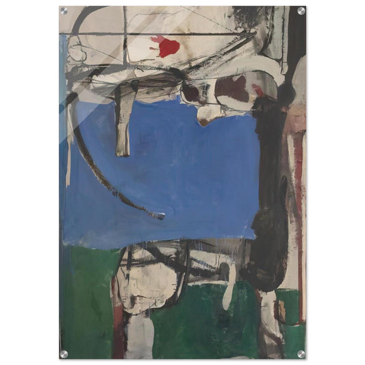 Urbana #2 The Archer - Richard Diebenkorn Acrylic Print - 70x100 cm / 28x40″ inches