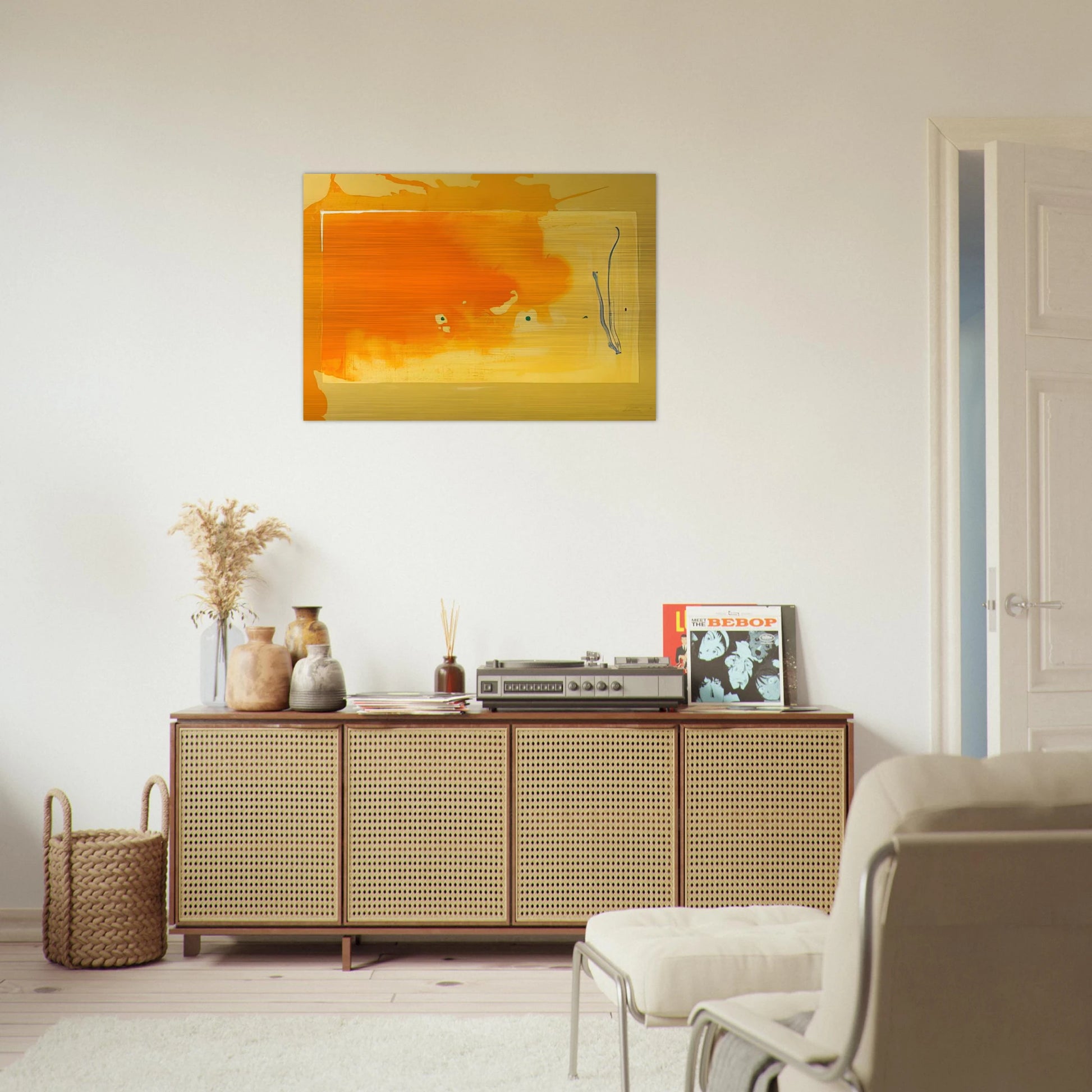 Bilbao - 1998 - Helen Frankenthaler Brushed Aluminum Print - 70x100 cm / 28x40 inches | Helen Frankenthaler Aluminum Print | Helen Frankenthaler Prints