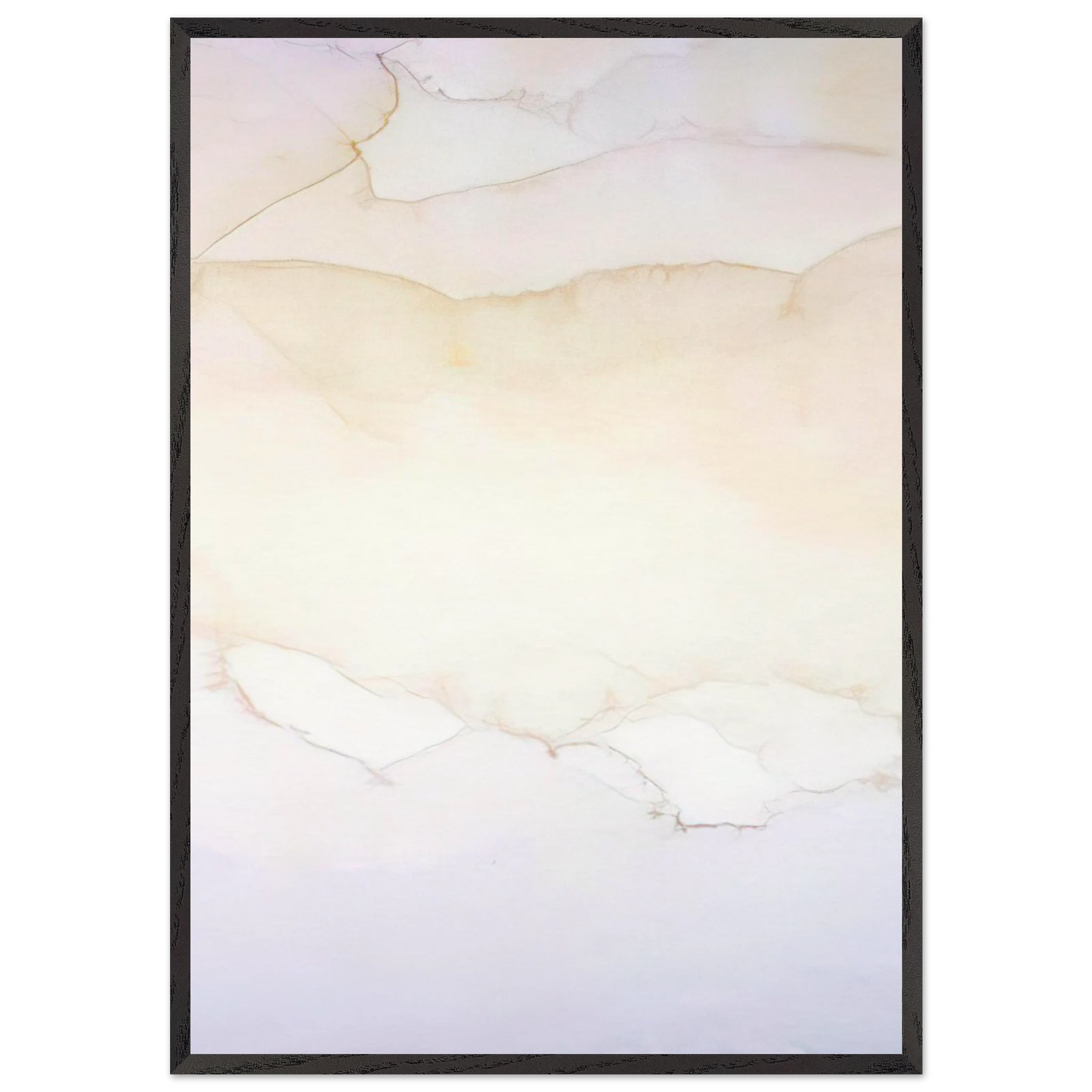 For Carmen - 1975 - Ronnie Landfield Framed Art Print – Black Wooden Frame - Default Title - -Framed Art Print