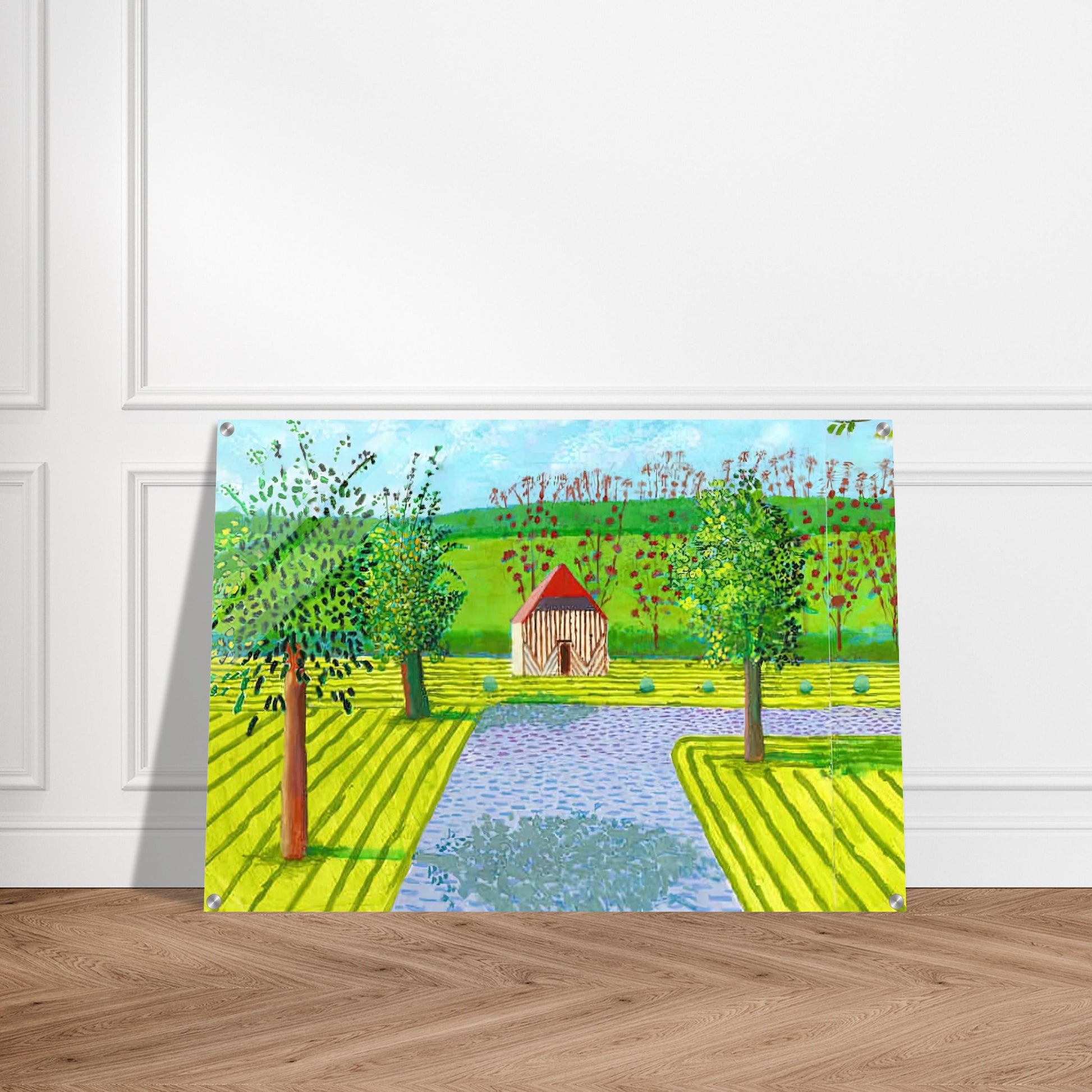 David Hockney - David Hockney Acrylic Print - 70x100 cm / 28x40″ inches | David Hockney Art | Artwork by David Hockney