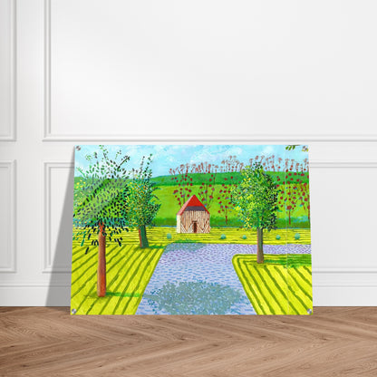 David Hockney - David Hockney Acrylic Print - 70x100 cm / 28x40″ inches | David Hockney Art | Artwork by David Hockney