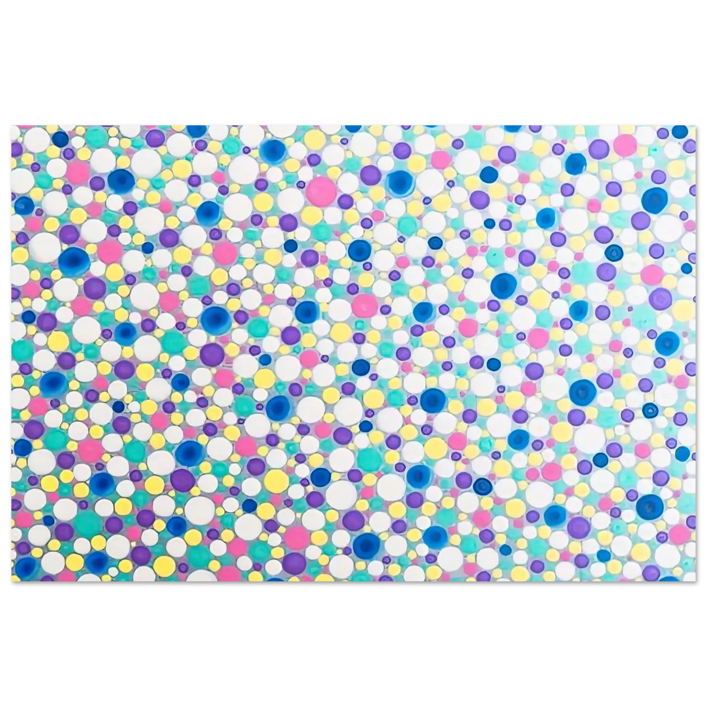 Yayoi Kusama - DOTS 2004 Fine Art Poster - 75x100 cm / 30x40 inches