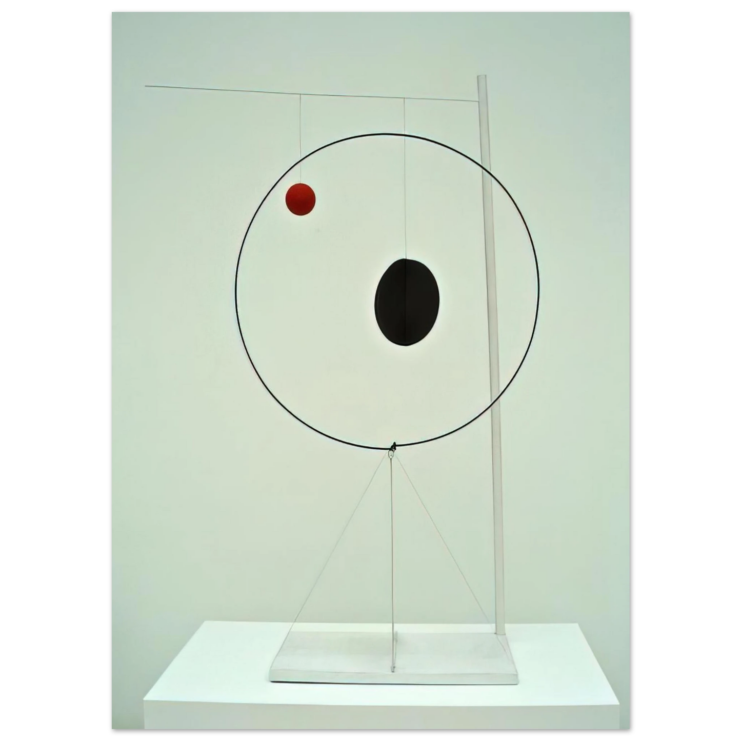 Alexander Calder - OBJECT WITH RED BALL 1931 Fine Art Poster - 40x60 cm / 16x24 inches
