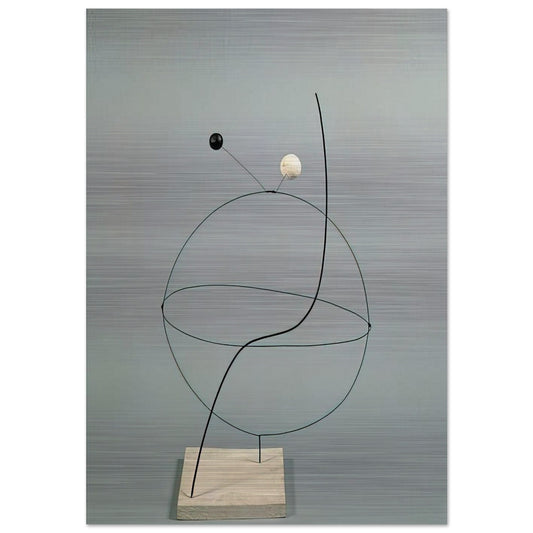CROISIERE 1931 - Alexander Calder Brushed Aluminum Print - 70x100 cm / 28x40 inches | Alexander Calder Aluminum Print | Alexander Calder Prints