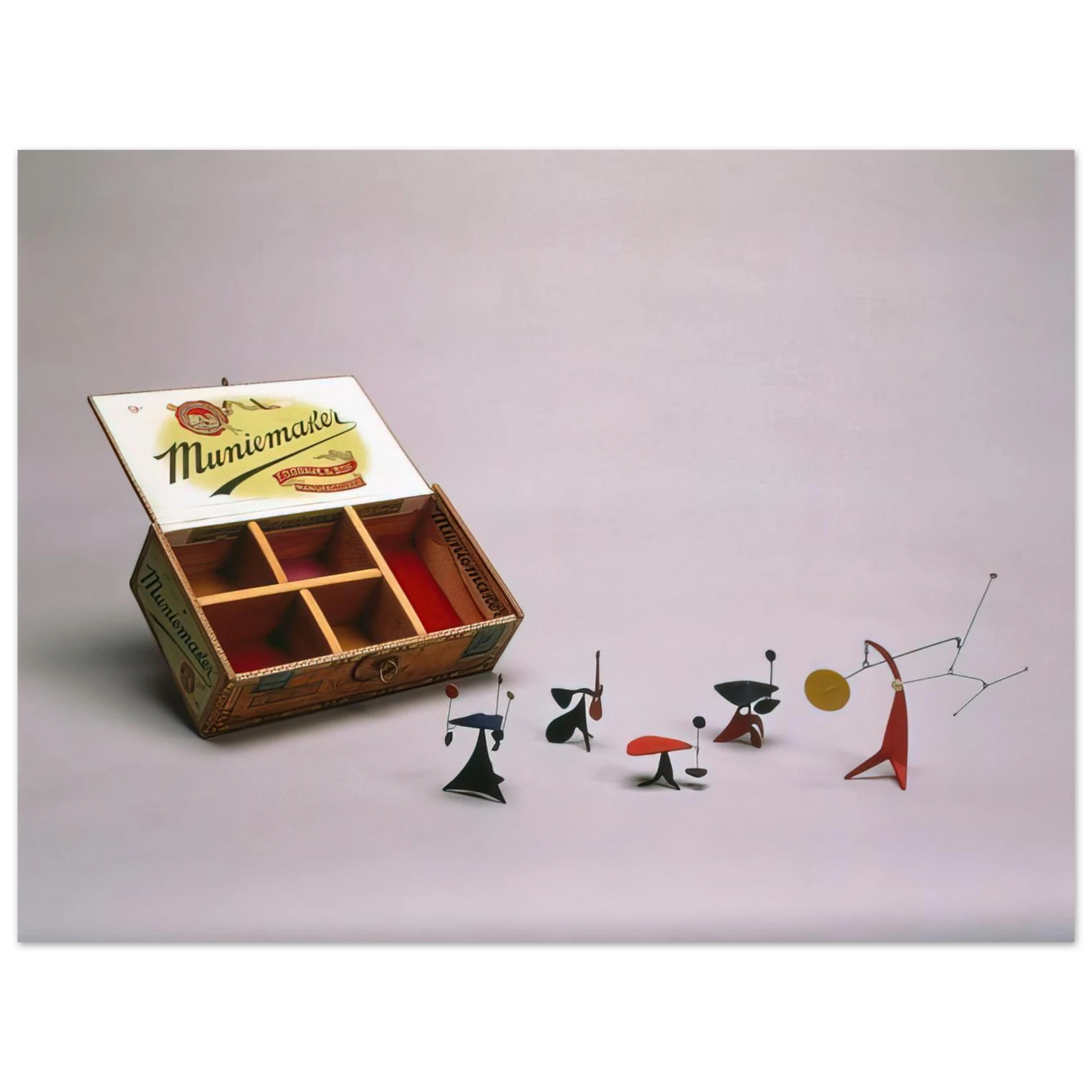 Alexander Calder - LOUISAS 43RD BIRTHDAY PRESENT 1948 Fine Art Poster - 13x18 cm / 5x7 inches