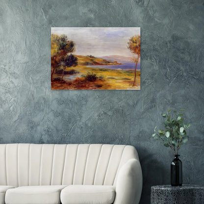 The Bay - Pierre-Auguste Renoir Brushed Aluminum Print - 70x100 cm / 28x40 inches | Pierre-Auguste Renoir Aluminum Print | Pierre-Auguste Renoir Prints