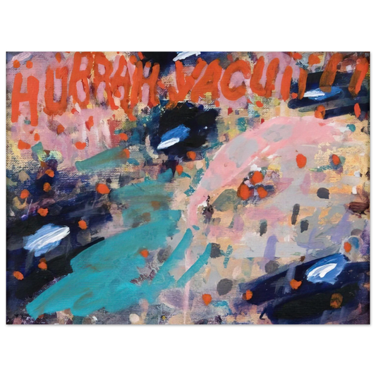 Paul Thek - Hurrah Vacuii!! - 1988 Fine Art Poster - Default Title