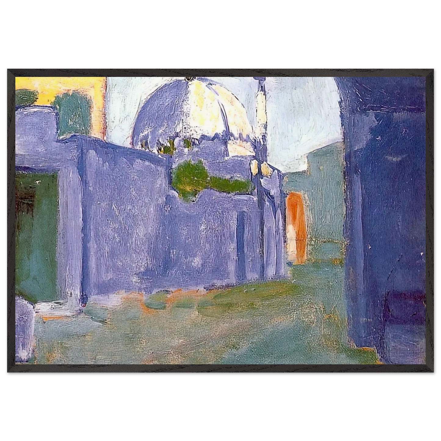 LE MARABOUT 1912 - Henri Matisse Framed Art Print – Black Wooden Frame - Default Title - -Framed Art Print