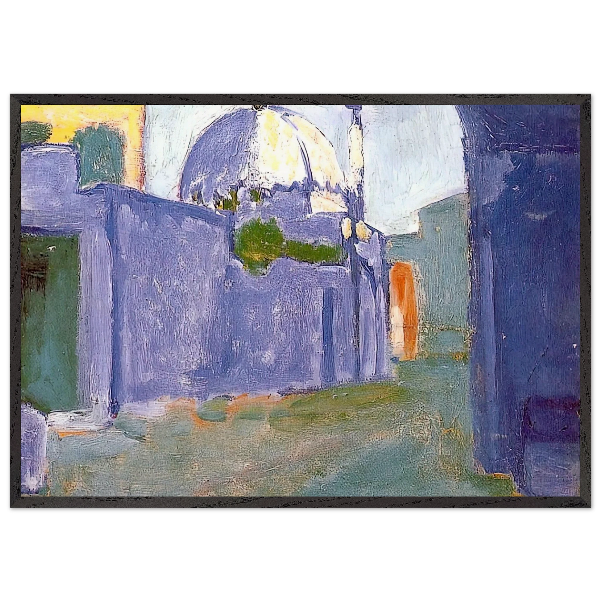 LE MARABOUT 1912 - Henri Matisse Framed Art Print – Black Wooden Frame - Default Title - -Framed Art Print