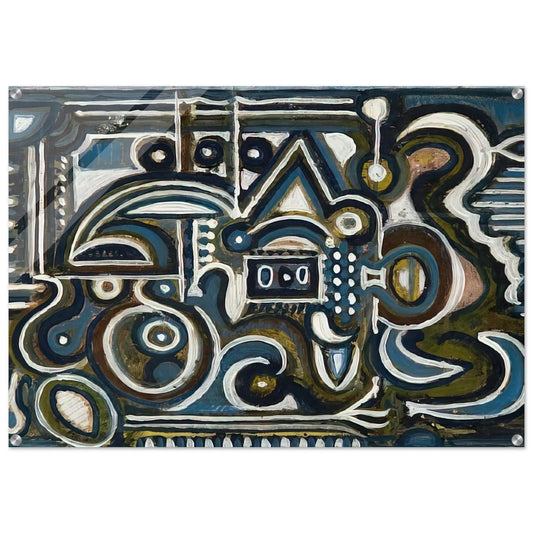 Untitled - 1930 - Richard Pousette-Dart Acrylic Print - 70x100 cm / 28x40″ inches | Richard Pousette-Dart Wall Art | Richard Pousette-Dart Prints