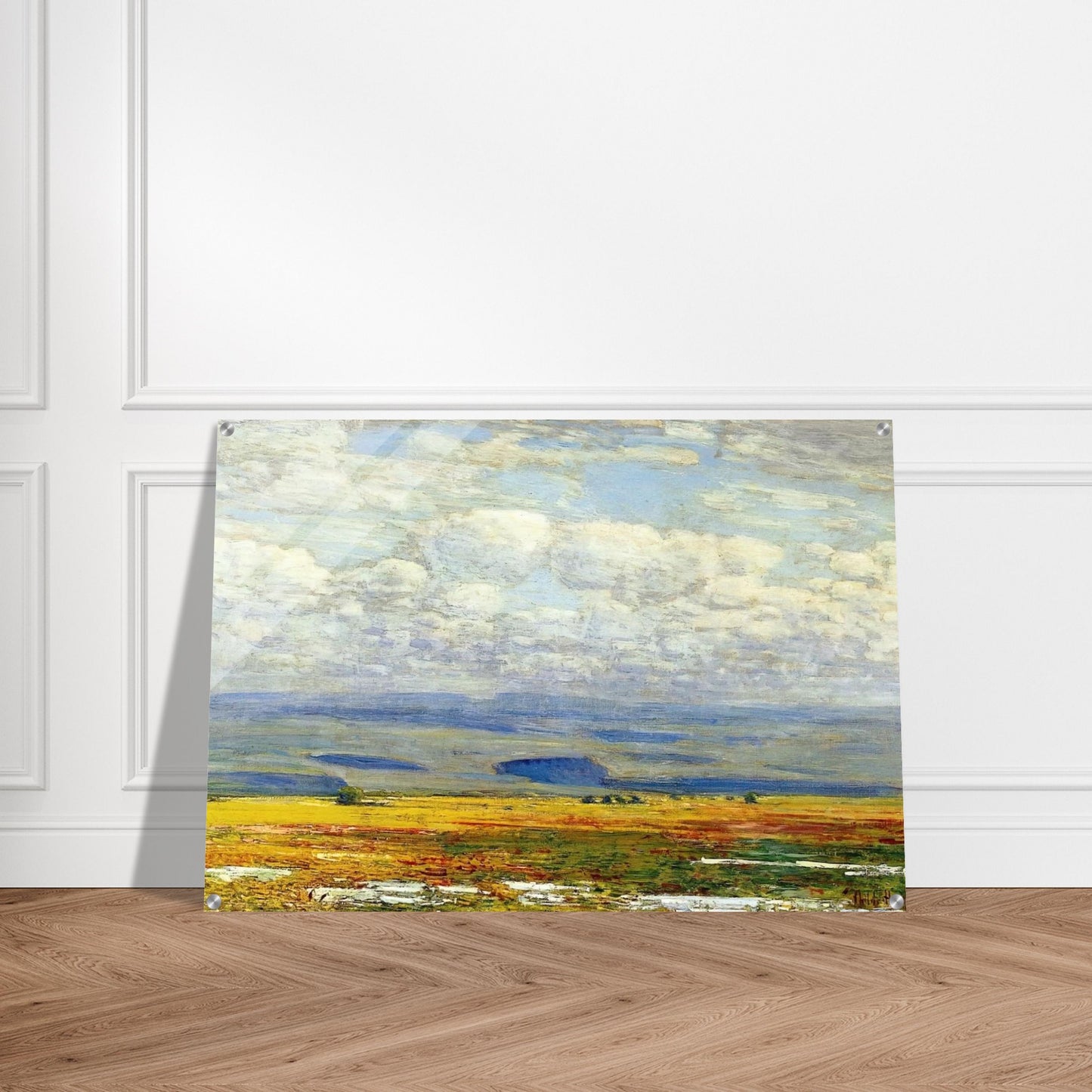 Oregon Landscape - Childe Hassam Acrylic Print - 70x100 cm / 28x40″ inches