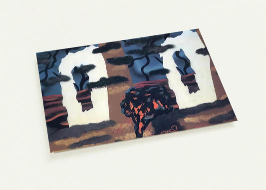 A TASTE OF THE INVISIBLE 1927 By Rene Magritte Pack of 10 Post Cards | Rene Magritte Post Cards | A6 (10.5 x 14.8 cm) - 4.1 x 5.8 inches