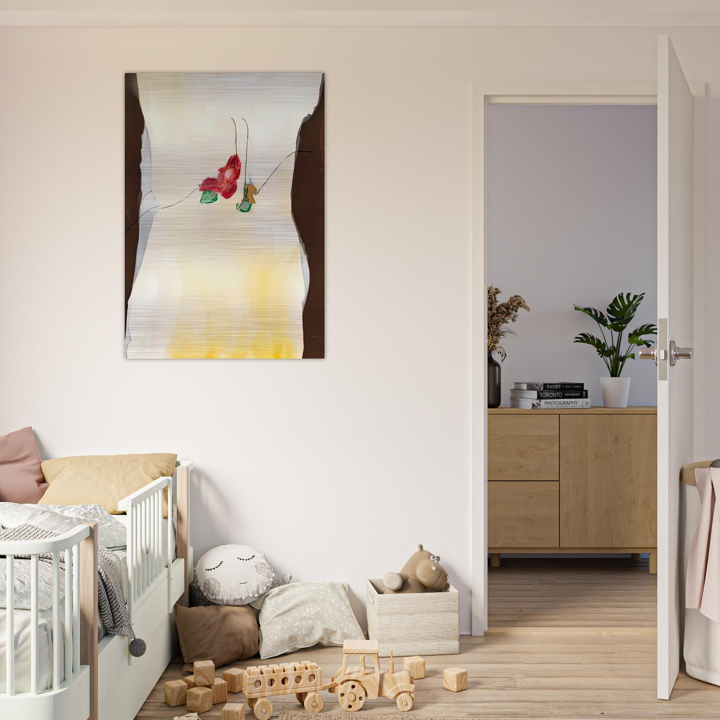 Chill Factor, 1973- - Helen Frankenthaler Brushed Aluminum Print - 70x100 cm / 28x40 inches | Helen Frankenthaler Aluminum Print | Helen Frankenthaler Prints