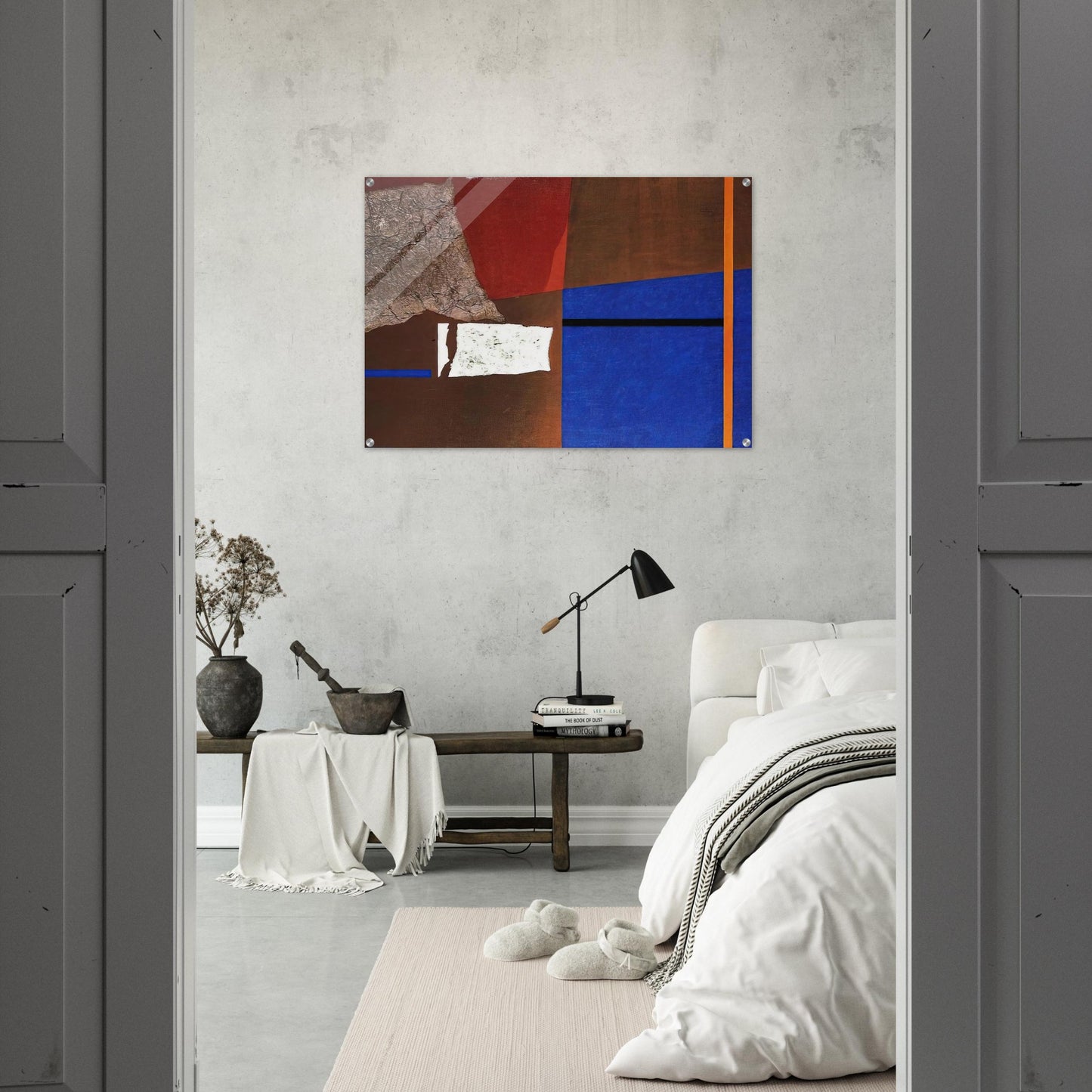 ASTRAZIONE PLASTICA 1954 - Enrico Prampolini Acrylic Print - 70x100 cm / 28x40″ inches | Enrico Prampolini Wall Art | Enrico Prampolini Prints