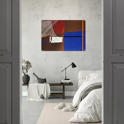 ASTRAZIONE PLASTICA 1954 - Enrico Prampolini Acrylic Print - 70x100 cm / 28x40″ inches | Enrico Prampolini Wall Art | Enrico Prampolini Prints